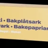 Bakplåtspapper