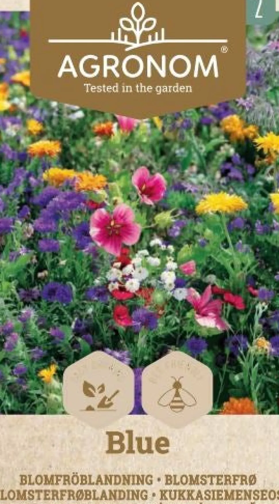 Frö Blomfrö Blå