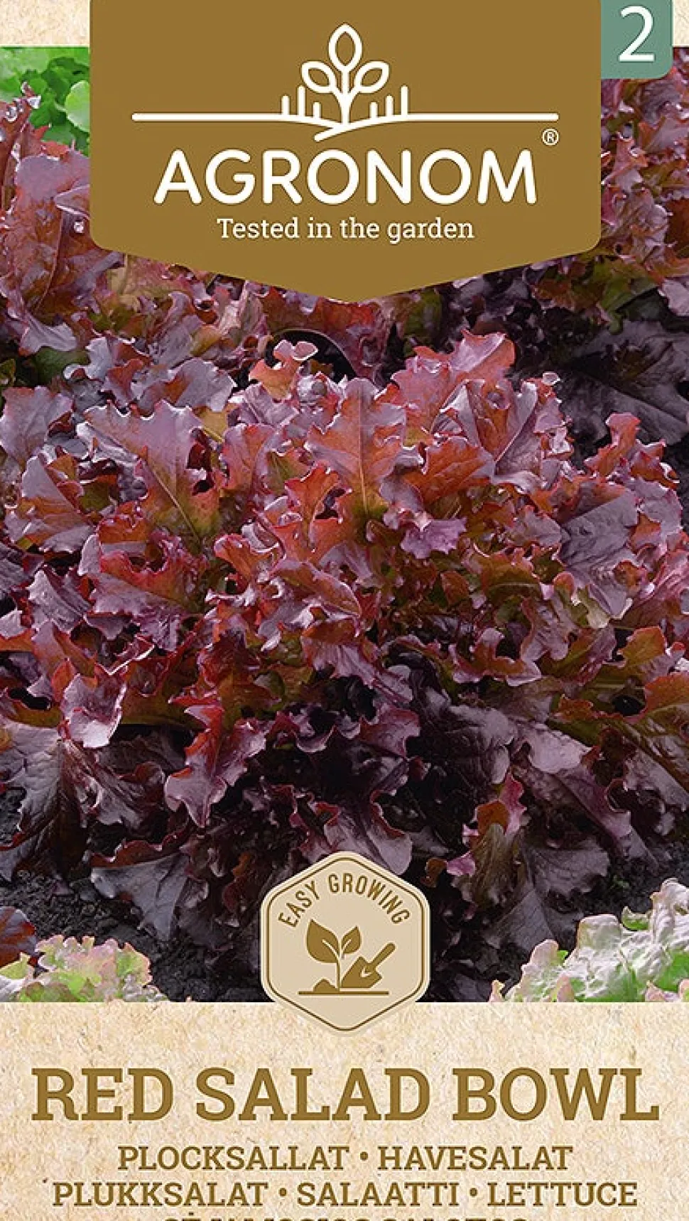 Frö Sallad Red