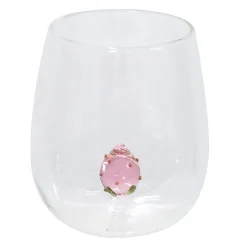 Glas med Jordgubbe