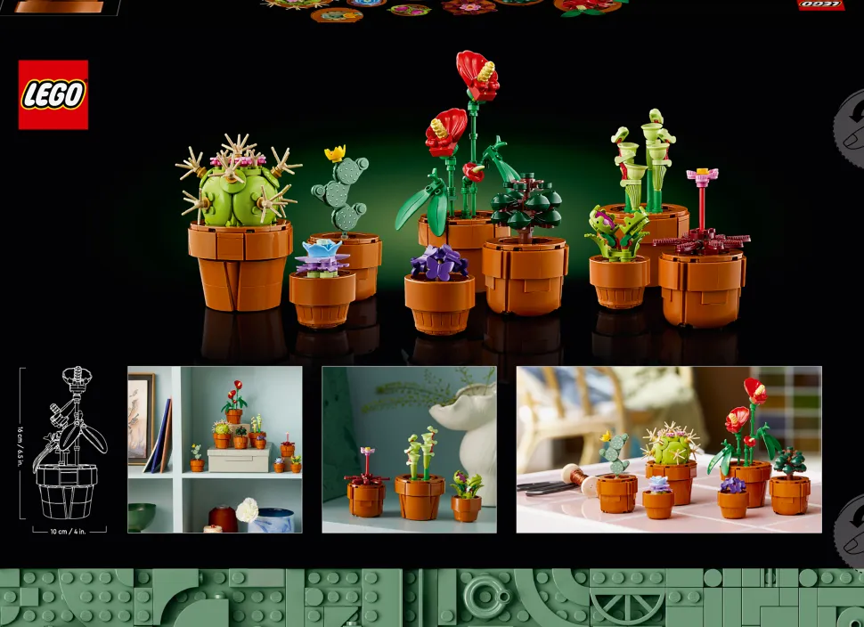 LEGO® Botanicals - Små växter