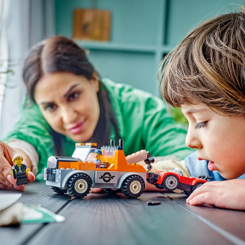 LEGO® City Great Vehicles - Bärgningsbil och sportbilsreparation