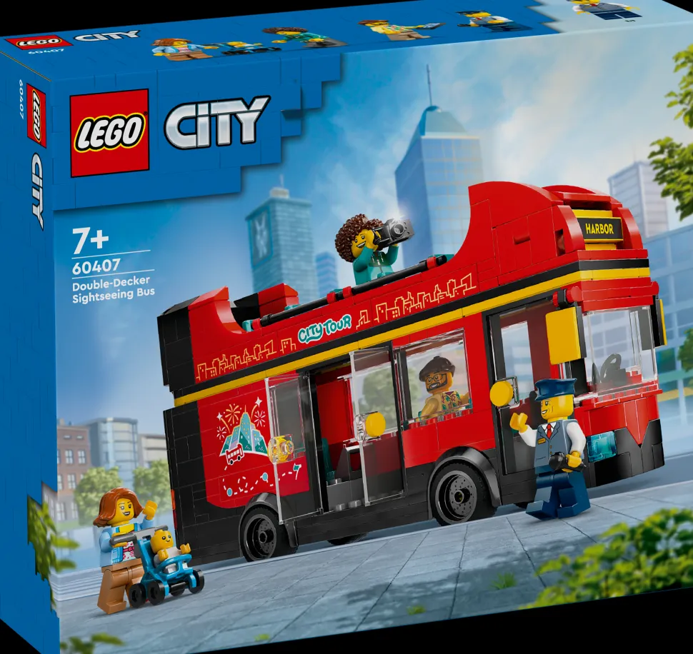 LEGO® City Great Vehicles - Röd dubbeldäckare för sightseeing