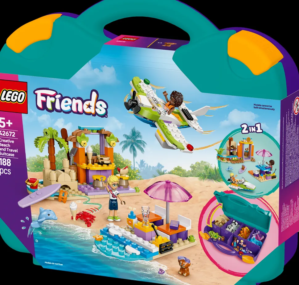 LEGO® Friends - Kreativ strand och resväska