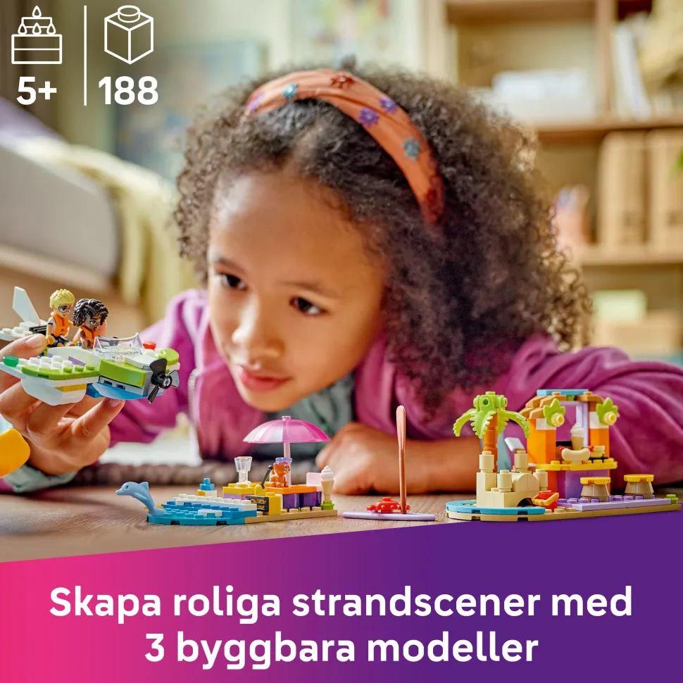 LEGO® Friends - Kreativ strand och resväska