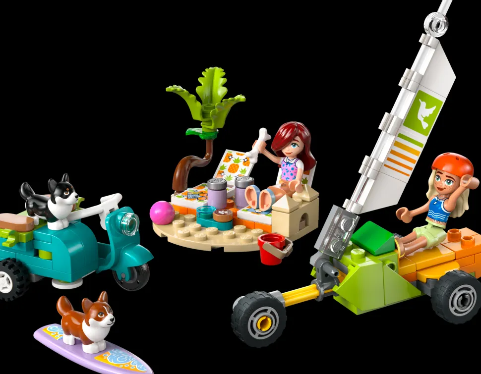 LEGO® Friends - Äventyr med surfhundar och vespa