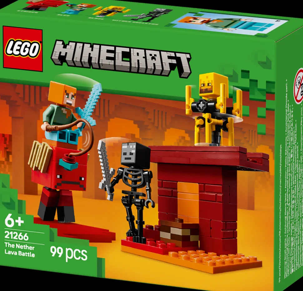 LEGO® Minecraft® - Lavastriden i Nether