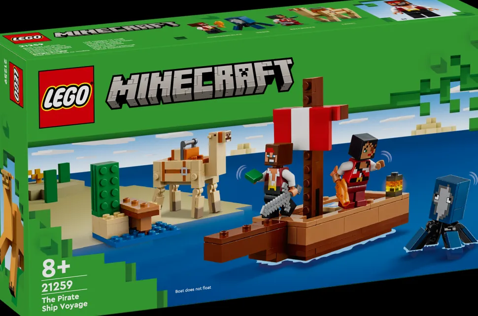 LEGO® Minecraft® - Piratskeppsresan