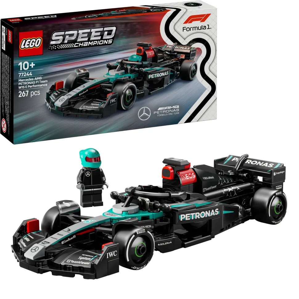 LEGO® Speed Champions - Mercedes-AMG F1® W15 racerbil
