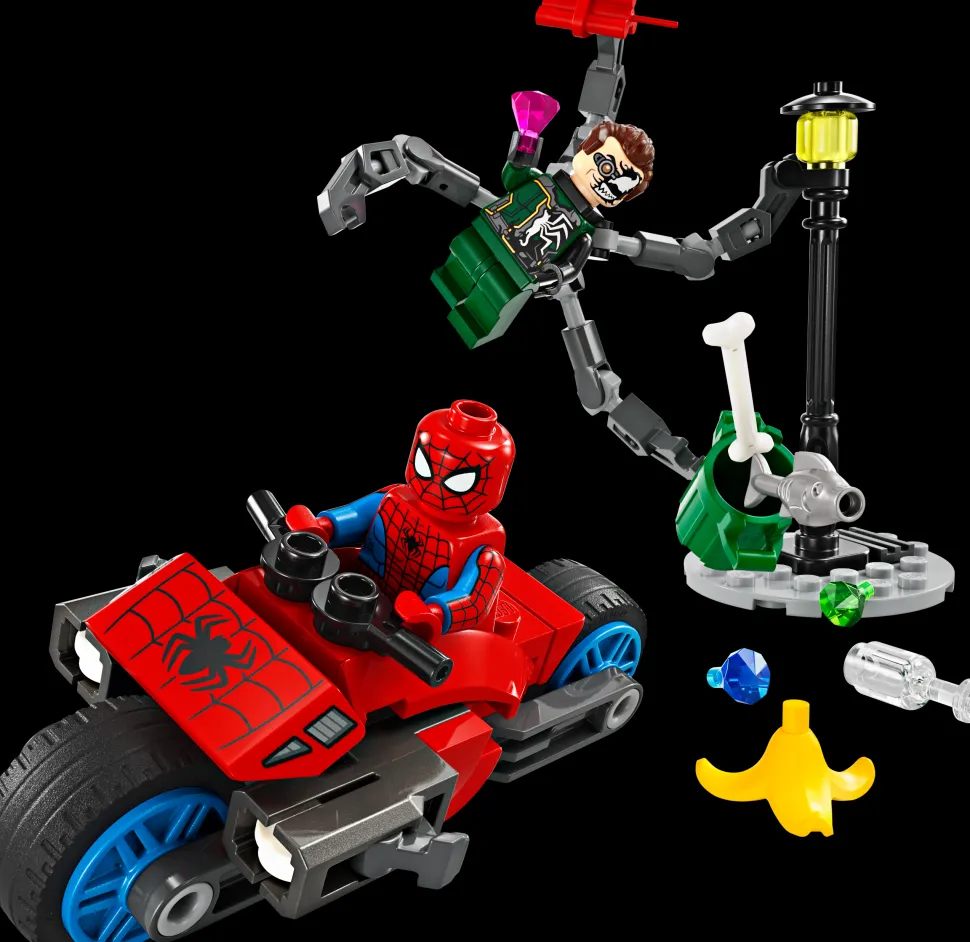 LEGO® Super Heroes Marvel - Motorcykeljakt: Spider-Man mot Doc Ock