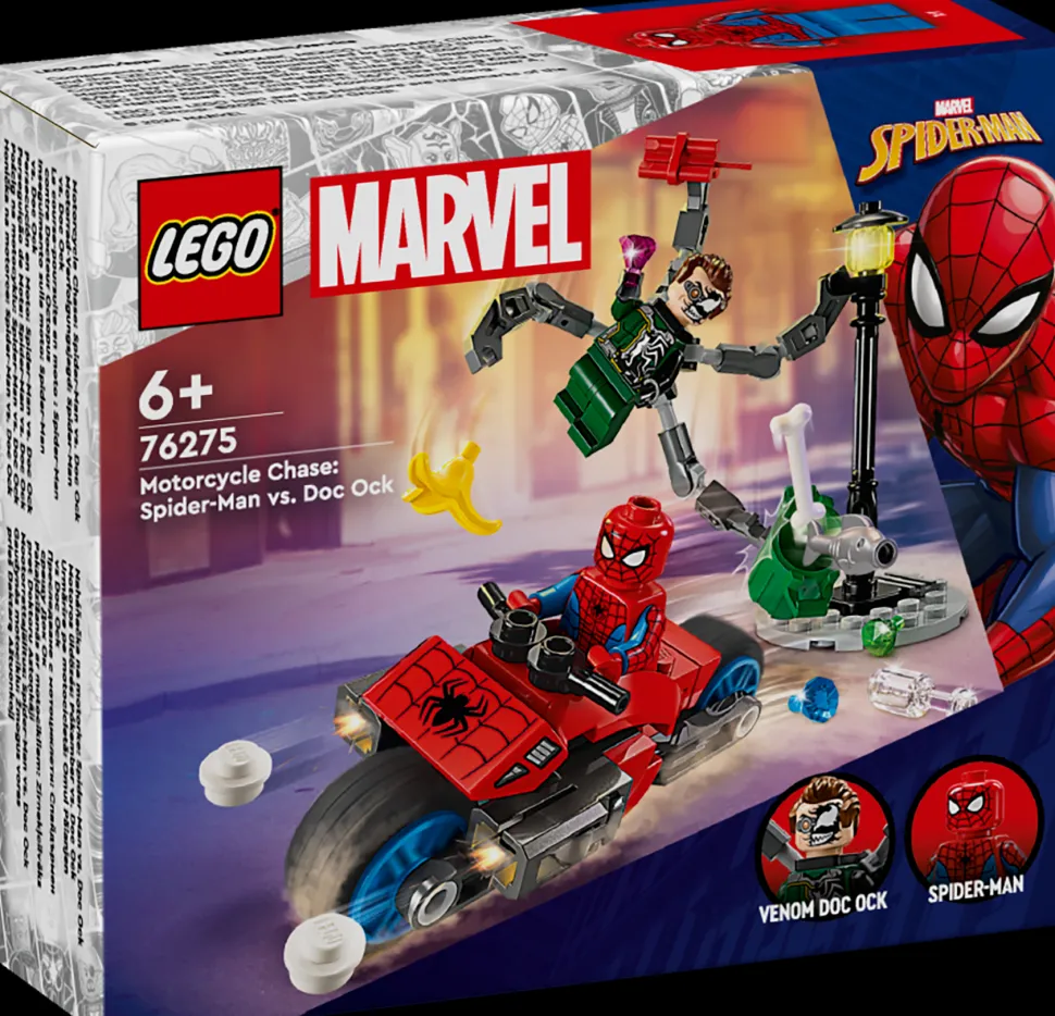 LEGO® Super Heroes Marvel - Motorcykeljakt: Spider-Man mot Doc Ock