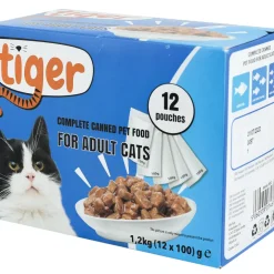 Menybox blötfoder Tiger