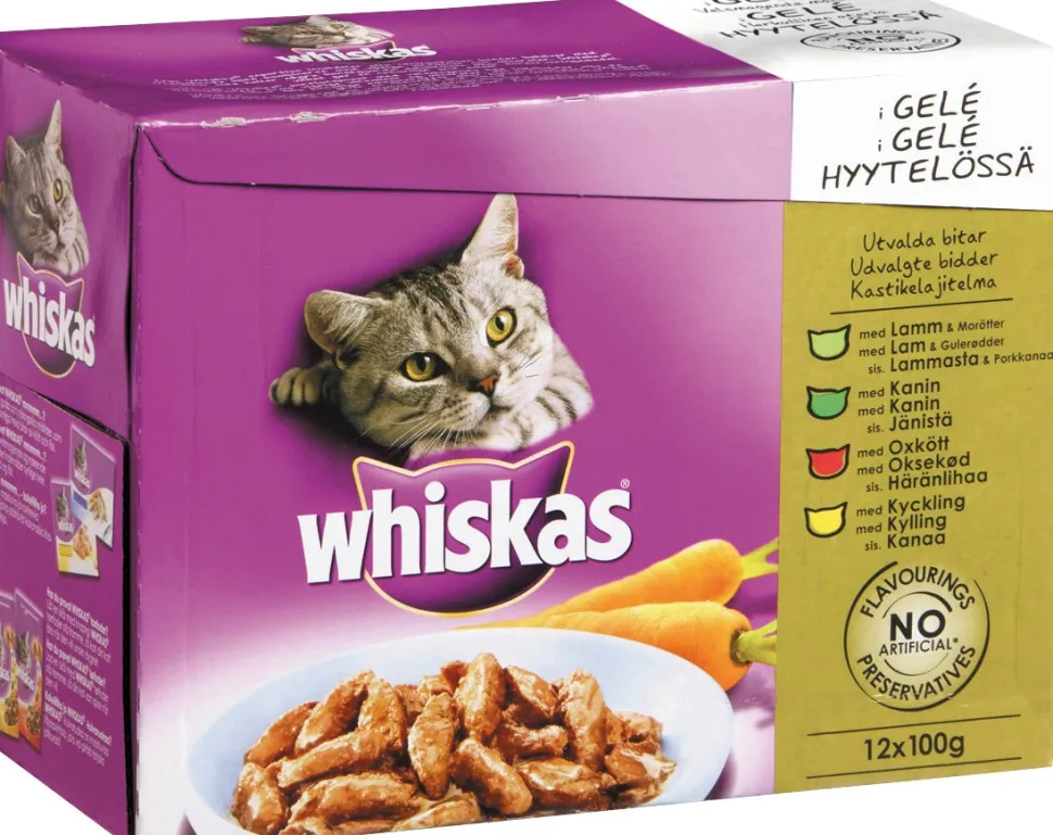 Menybox blötfoder Whiskas
