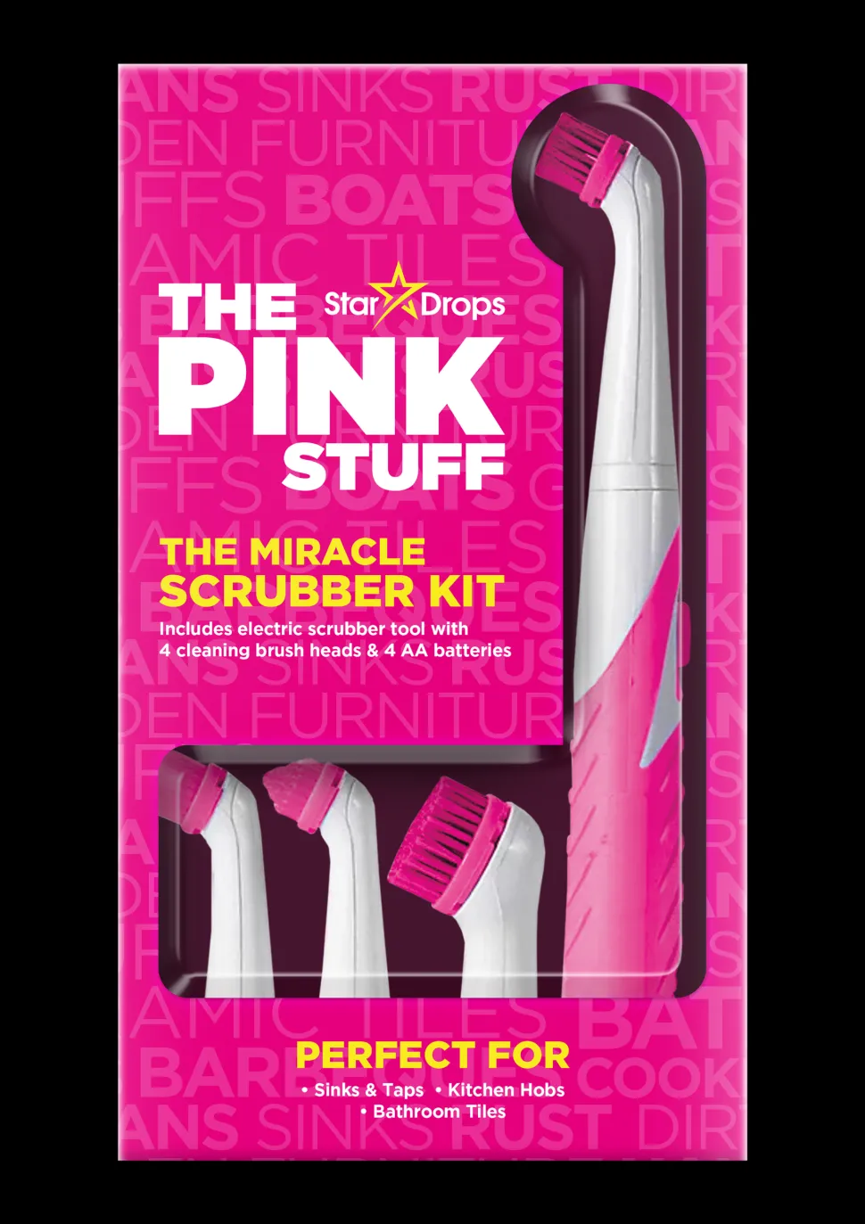 Pink Stuff Sonic Scrubber-kit