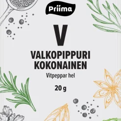 Vitpeppar Hel